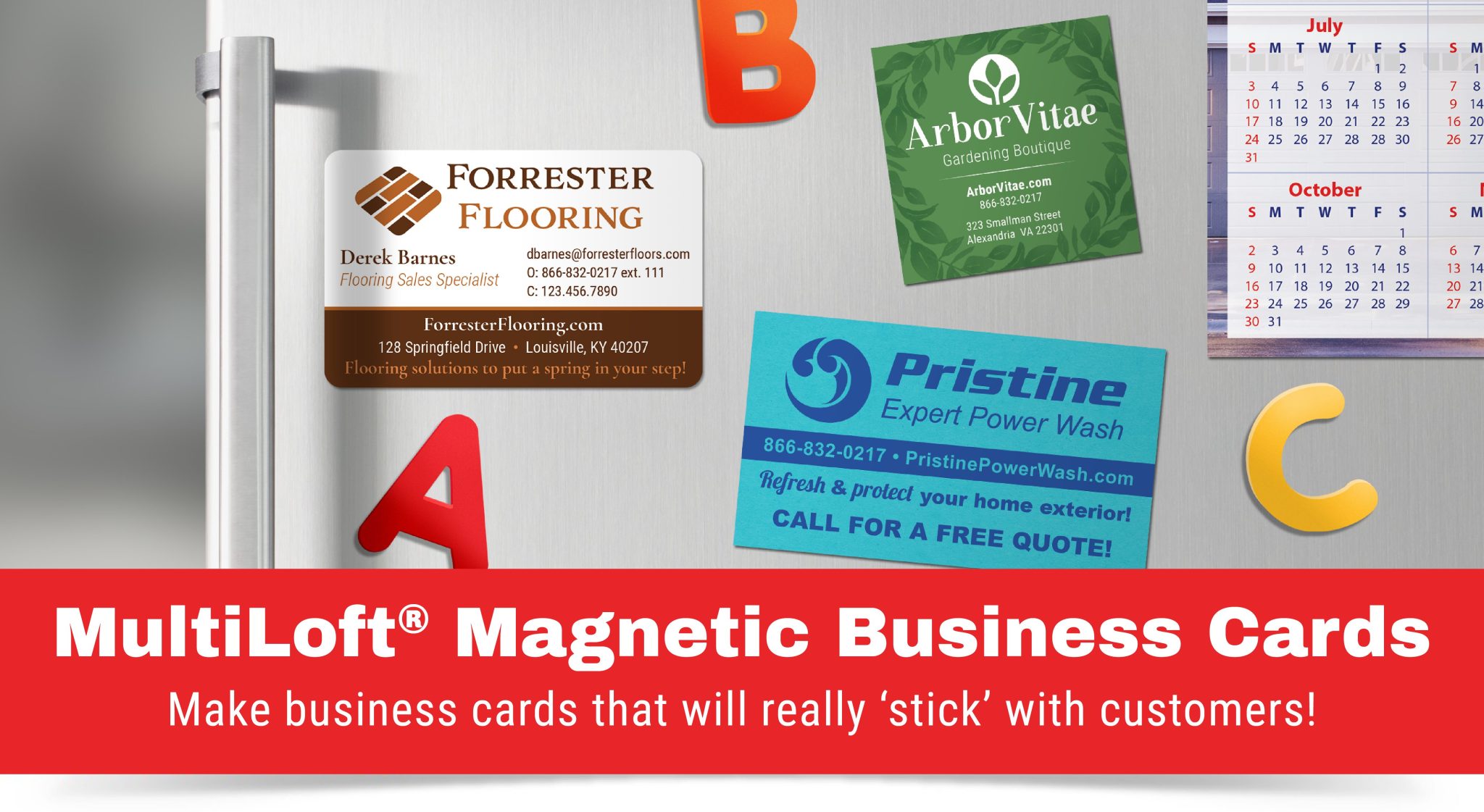Magnetic Business Cards With Multiloft® Convertible Solutions