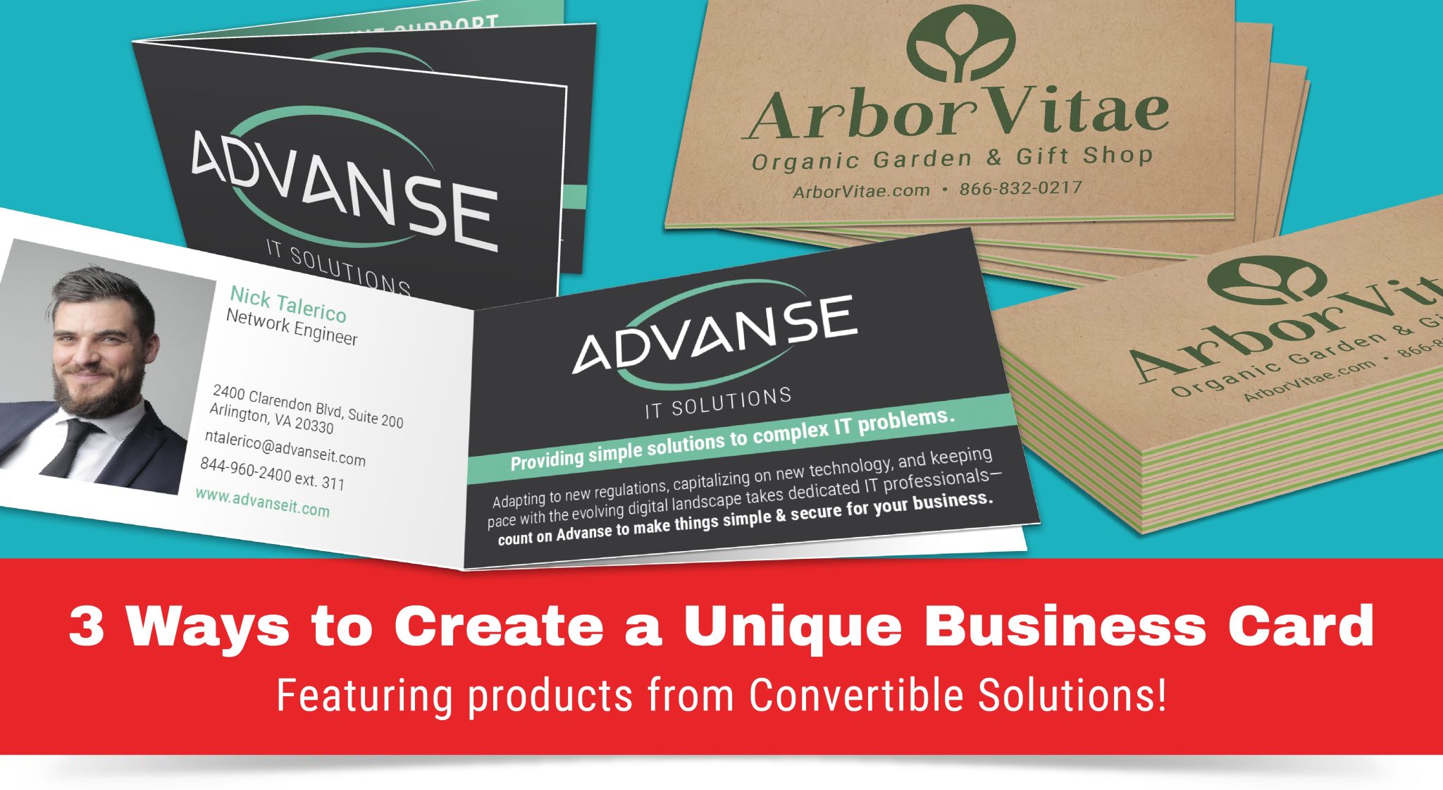 3 Ways to Create a Unique Business Card Convertible Solutions