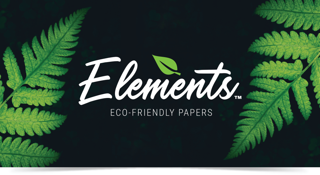 Elements line of papers header, substrates for sustainable printing